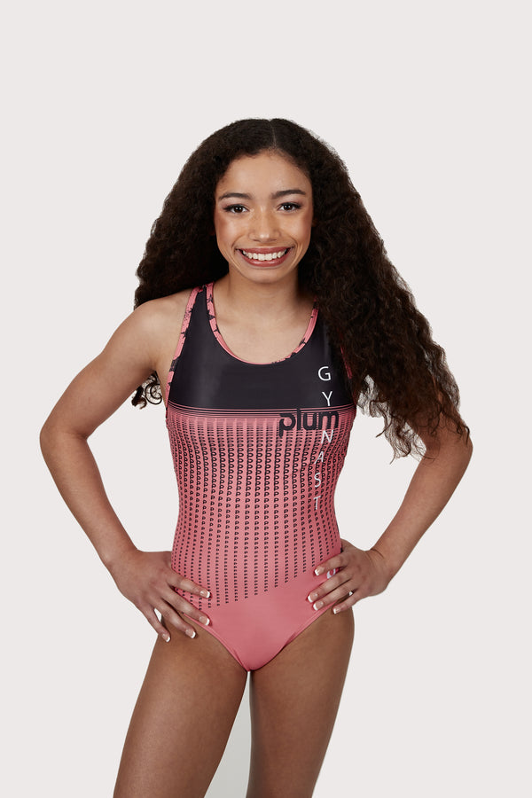 Plum Stargaze Flip Side Racerback Leotard